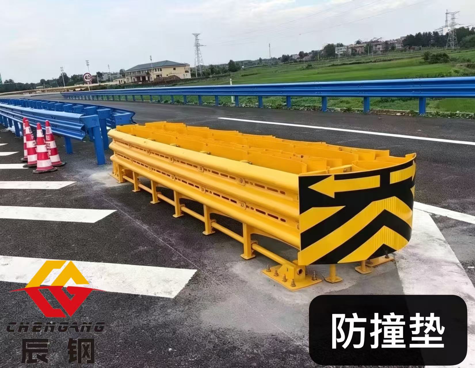 荆门市热镀锌波形护栏道路防撞护栏 - 厂家